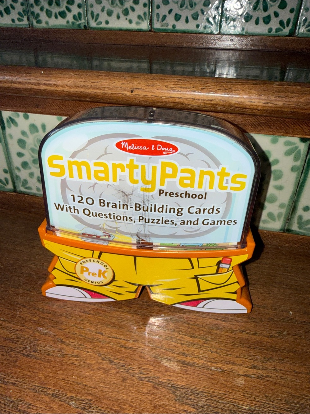 Melissa & Doug pre k smarty pants card set